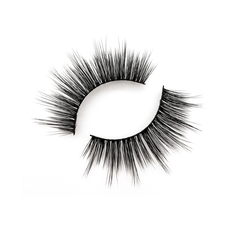 Wholesale 3D lashes eyelashes natural silk best faux lashes JN08